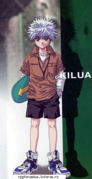 Fisa - Nume: Killua Prenume: Mystic Varsta: 17 - Fisa personajelor